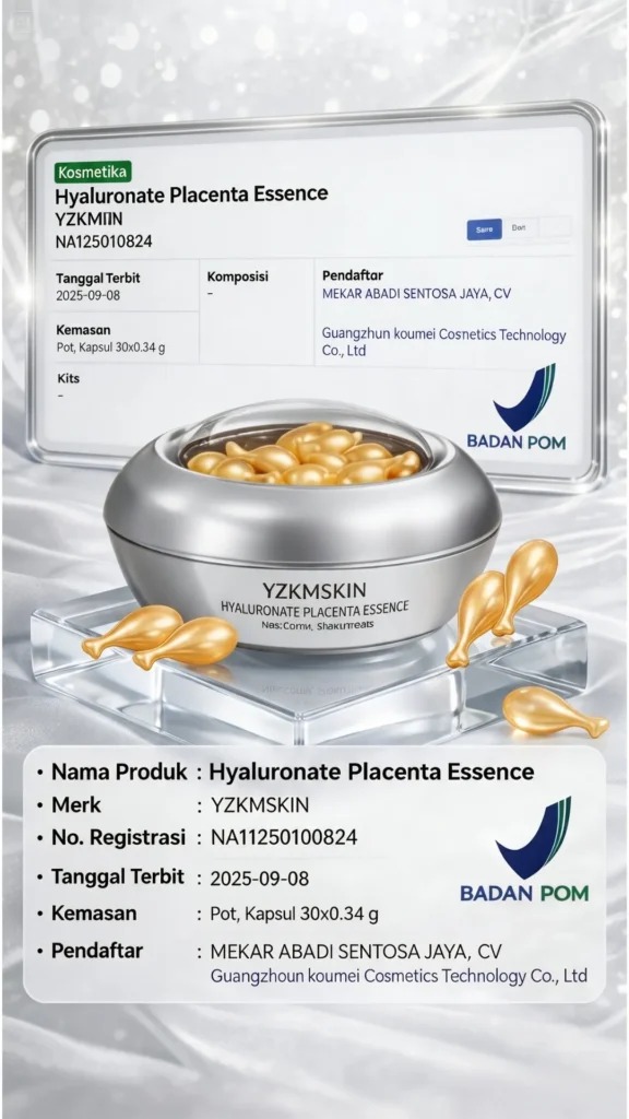 Fullerene Hyaluronate Capsules BPOM BL62-13