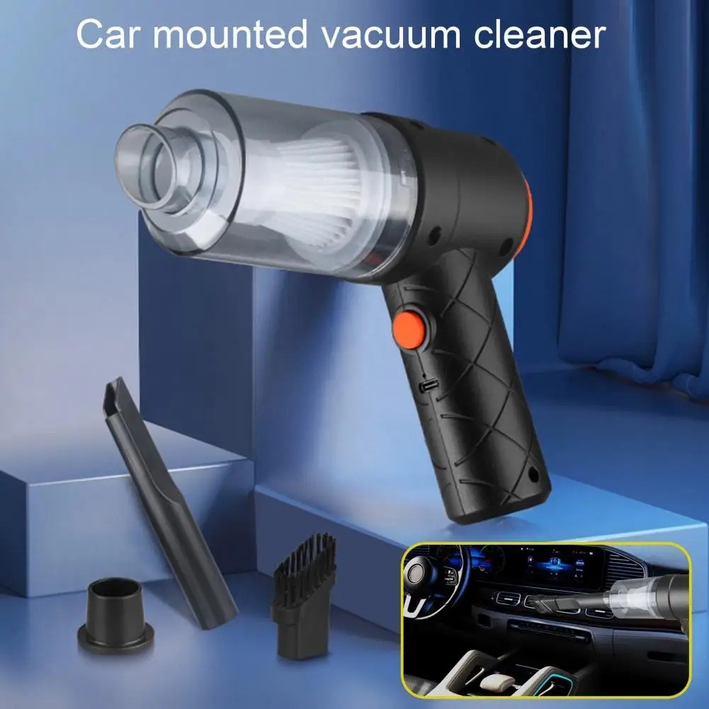 Vacum Cleaner Portable Mini 2In1 Penghisap Penyedot Pembersih Kotoran Debu Lantai Mobil Kasur