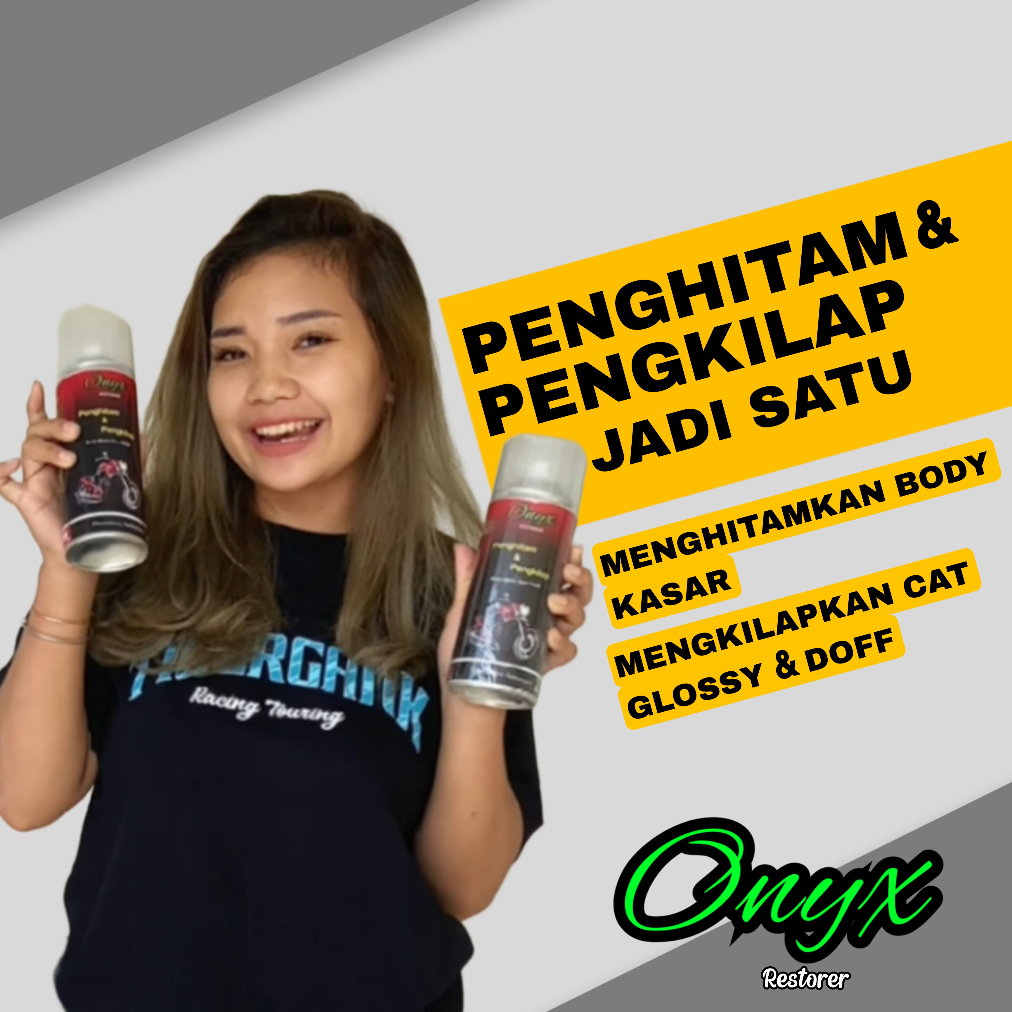 Onyx Restorer Penghitam & Pengkilap logo