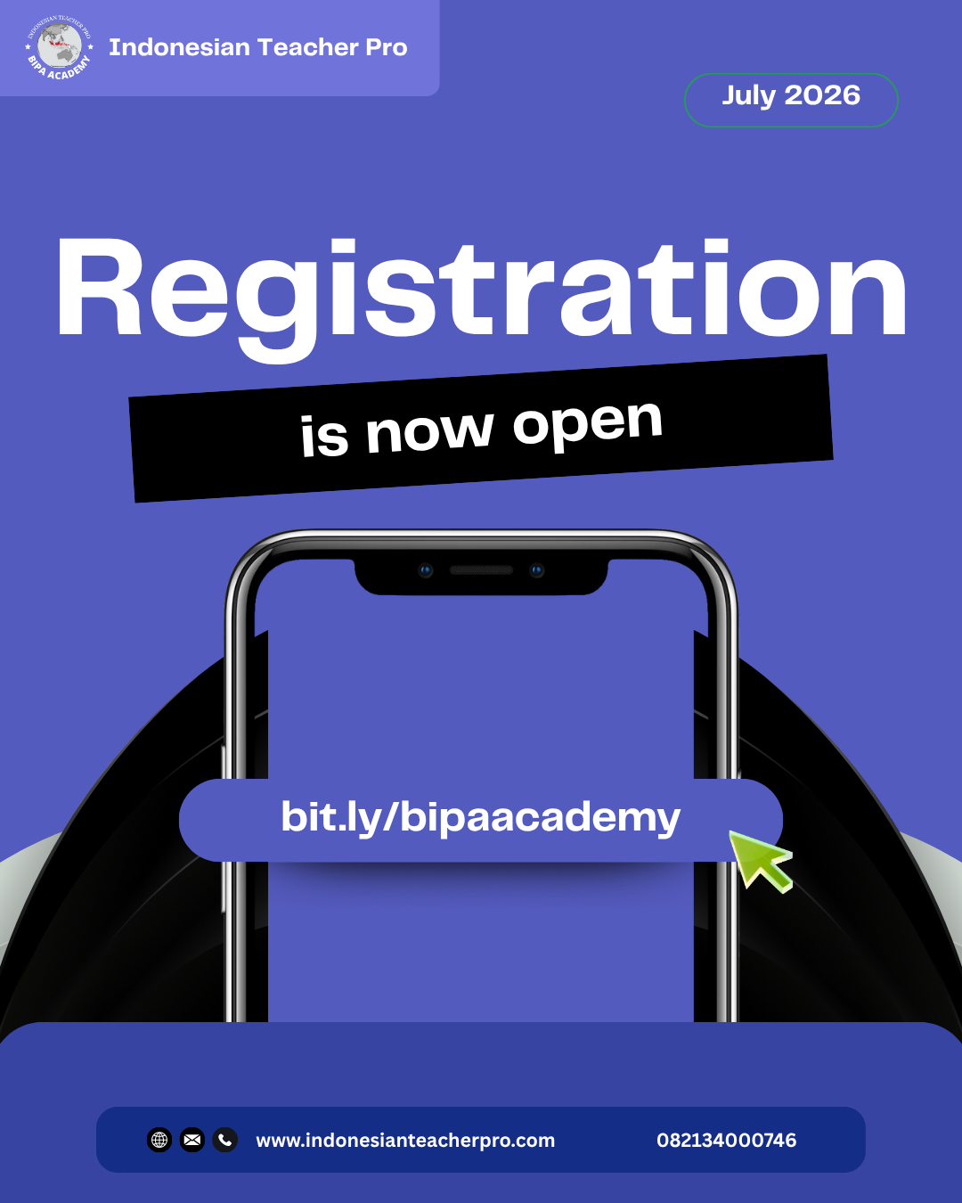 BIPA Academy Batch July 2026