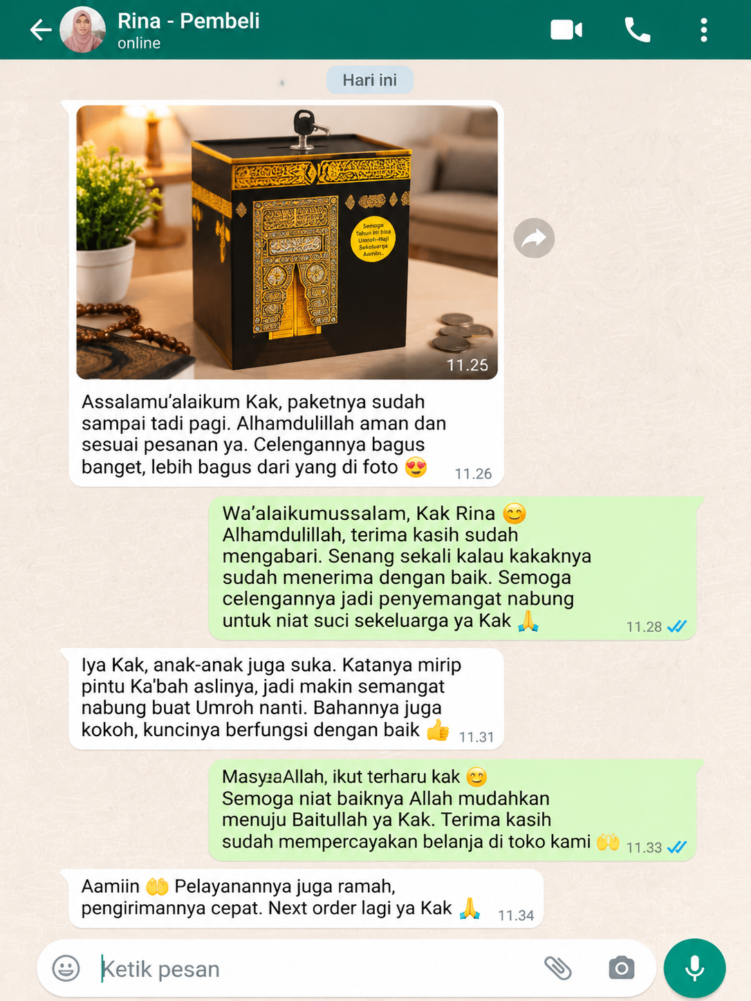 Bukti Testimoni 2