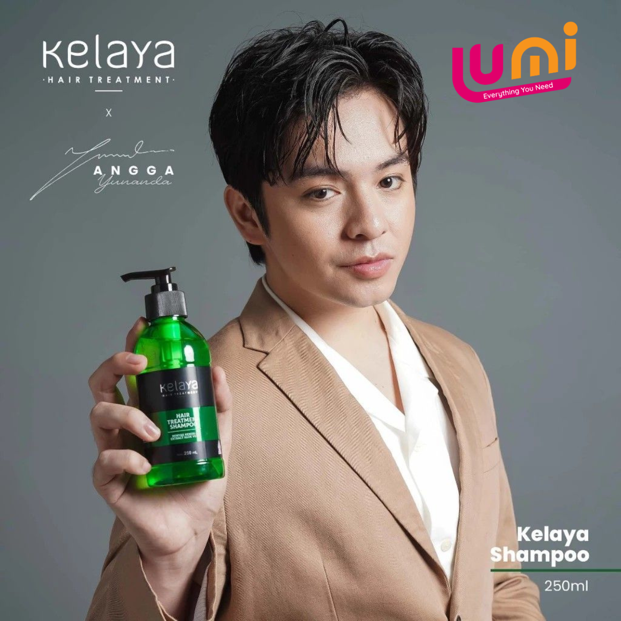 Shampoo Kelaya Hair Treatment Penumbuh Rambut Perawatan Rambut Rontok Anti Ketombe Shampo Original