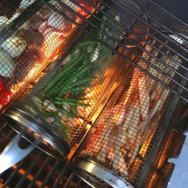🔥GRILLYTRAY BEST BASKET GRILL FOR BBQ