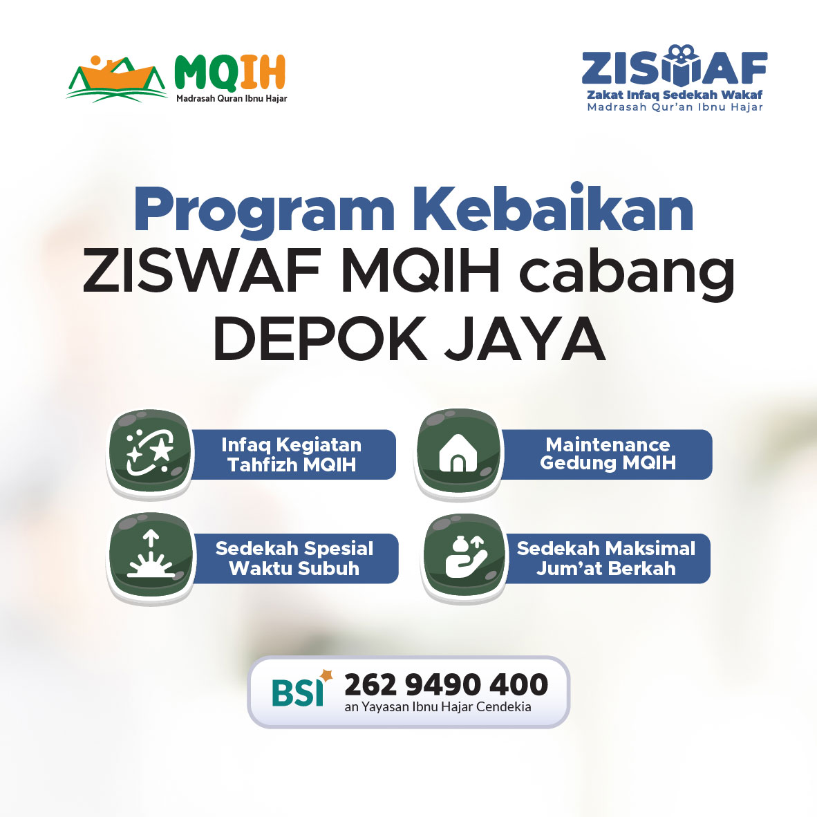 ZISWAF MQIH DEPOK JAYA logo