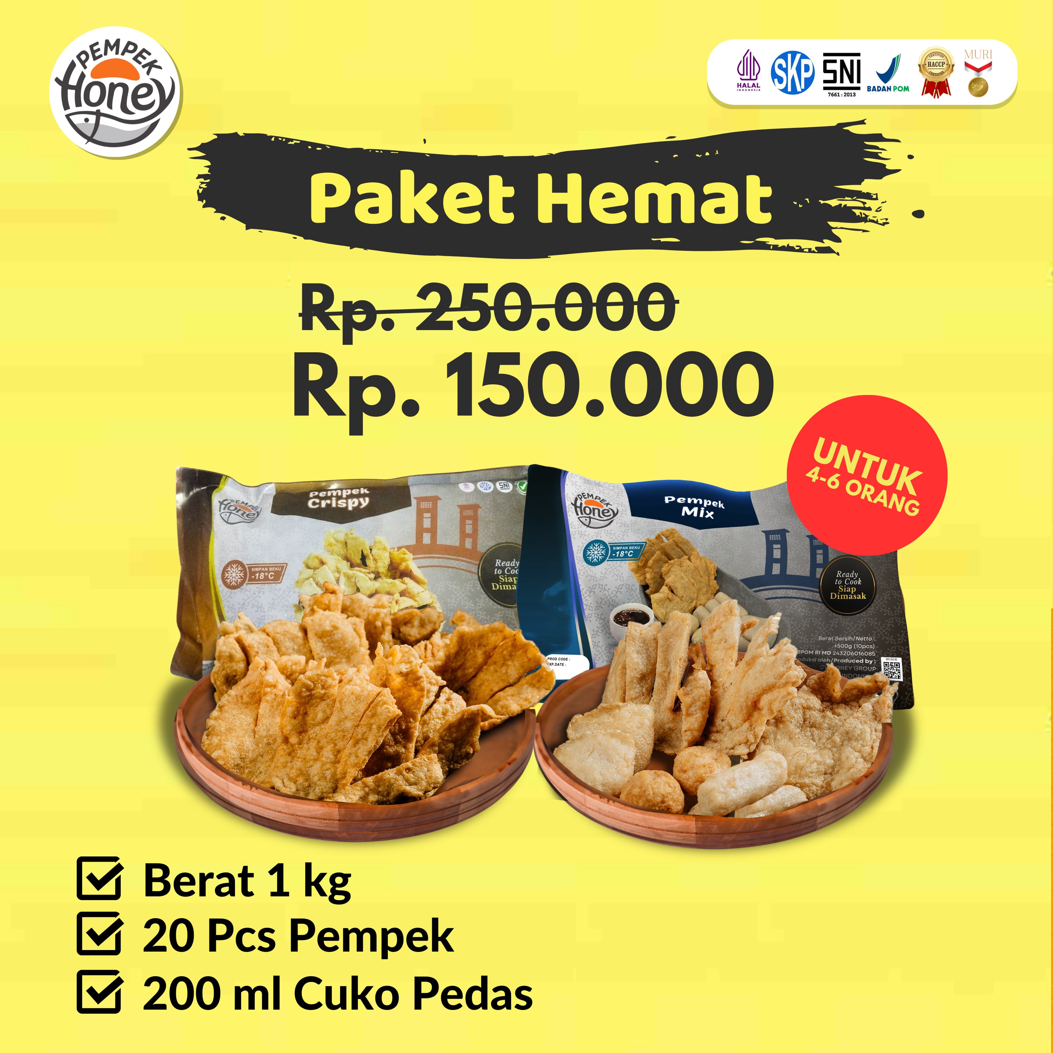 Pempek Ordinary hemat logo