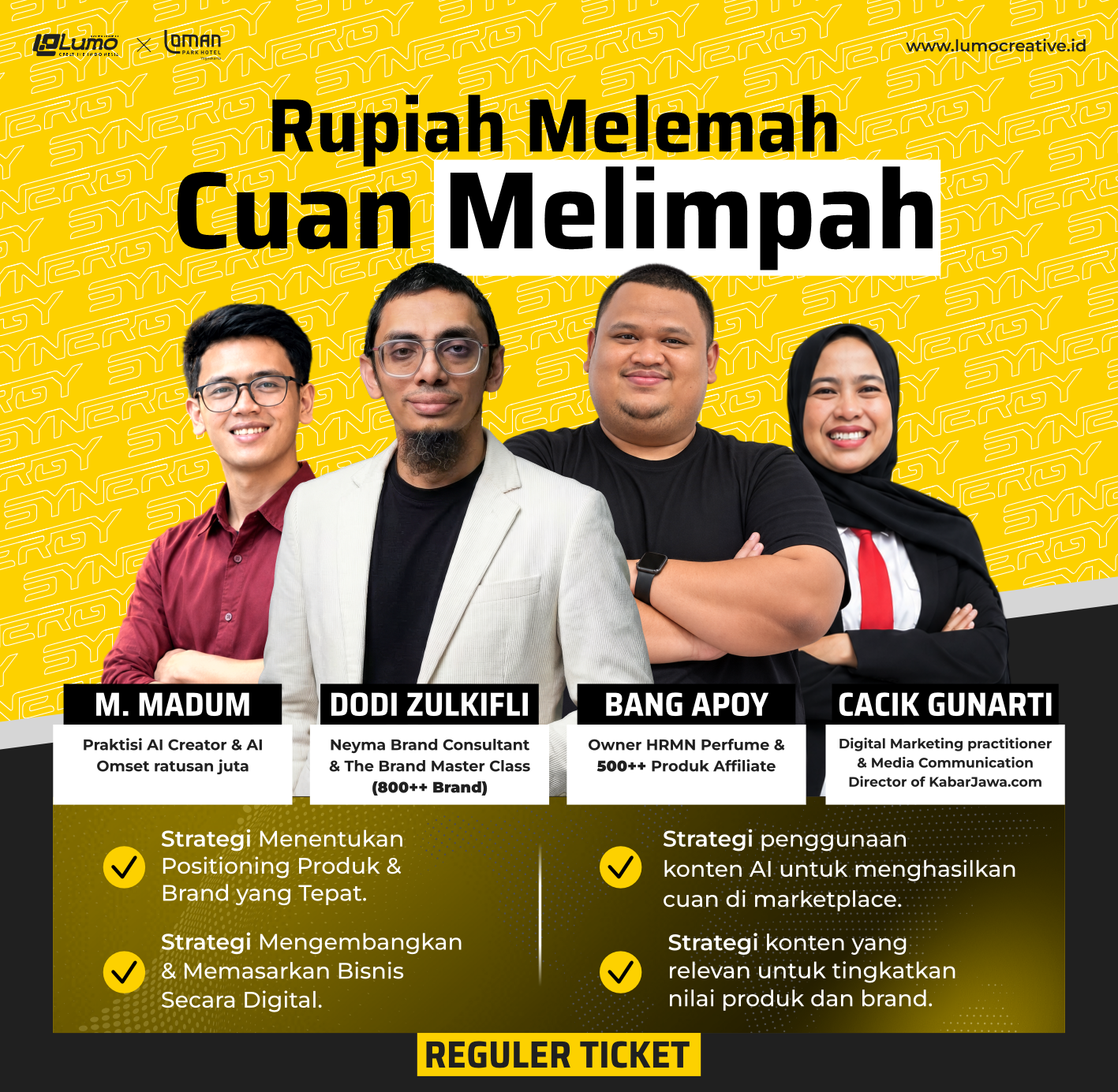 REGULER TICKET logo