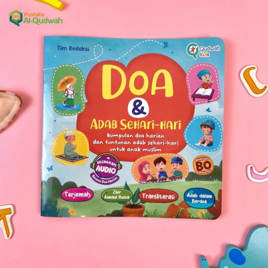Buku doa anak super Lengkap Doa dan Adab Anak + Asmaul Husna - YD logo