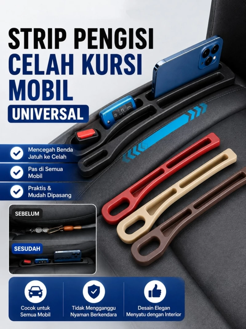 Strip Celah Mobil Beli 1 Dapat 2 plus Bonus Parfum Mobil Dan Bisa COD | YT-CMB logo