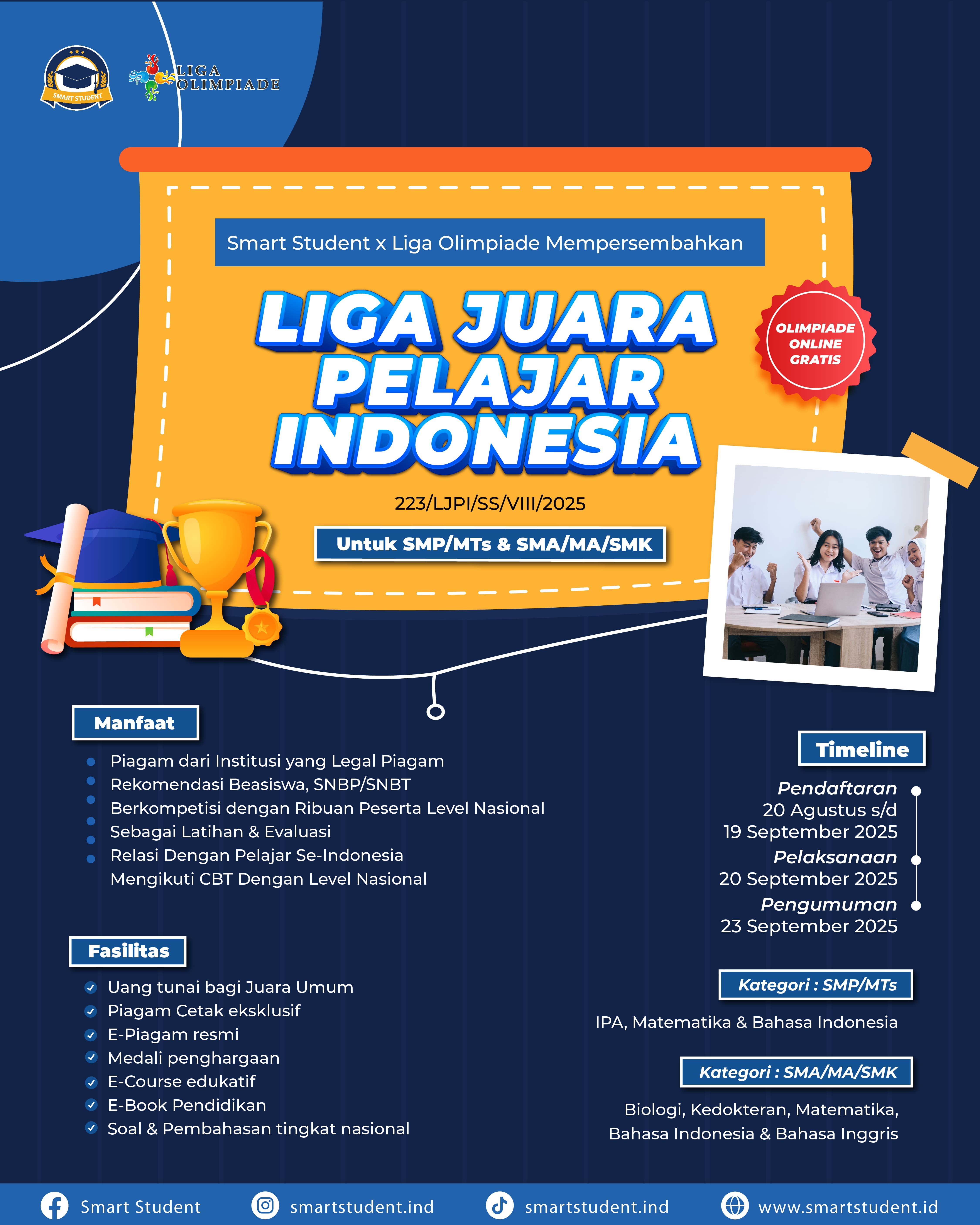 Liga Juara Pelajar Indonesia logo
