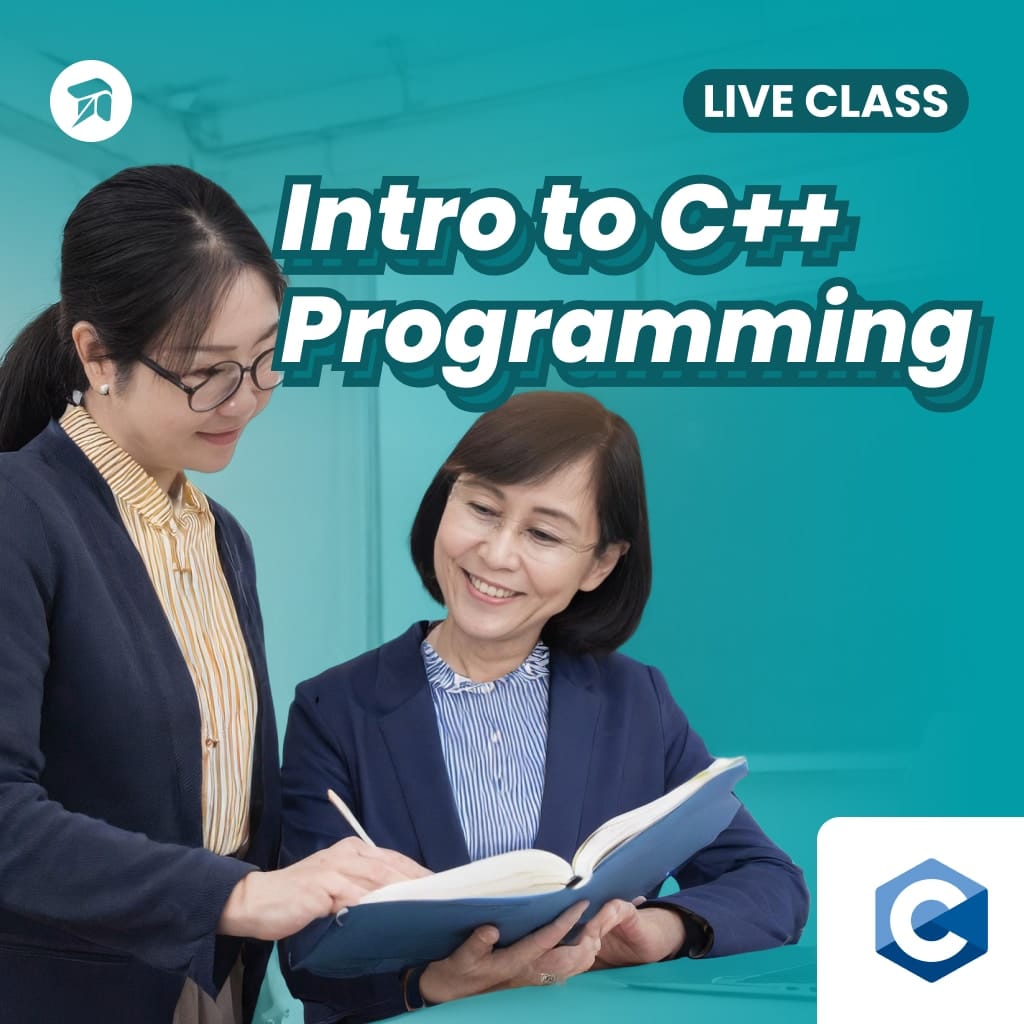 Intro to C++ Programming Fast Track logo