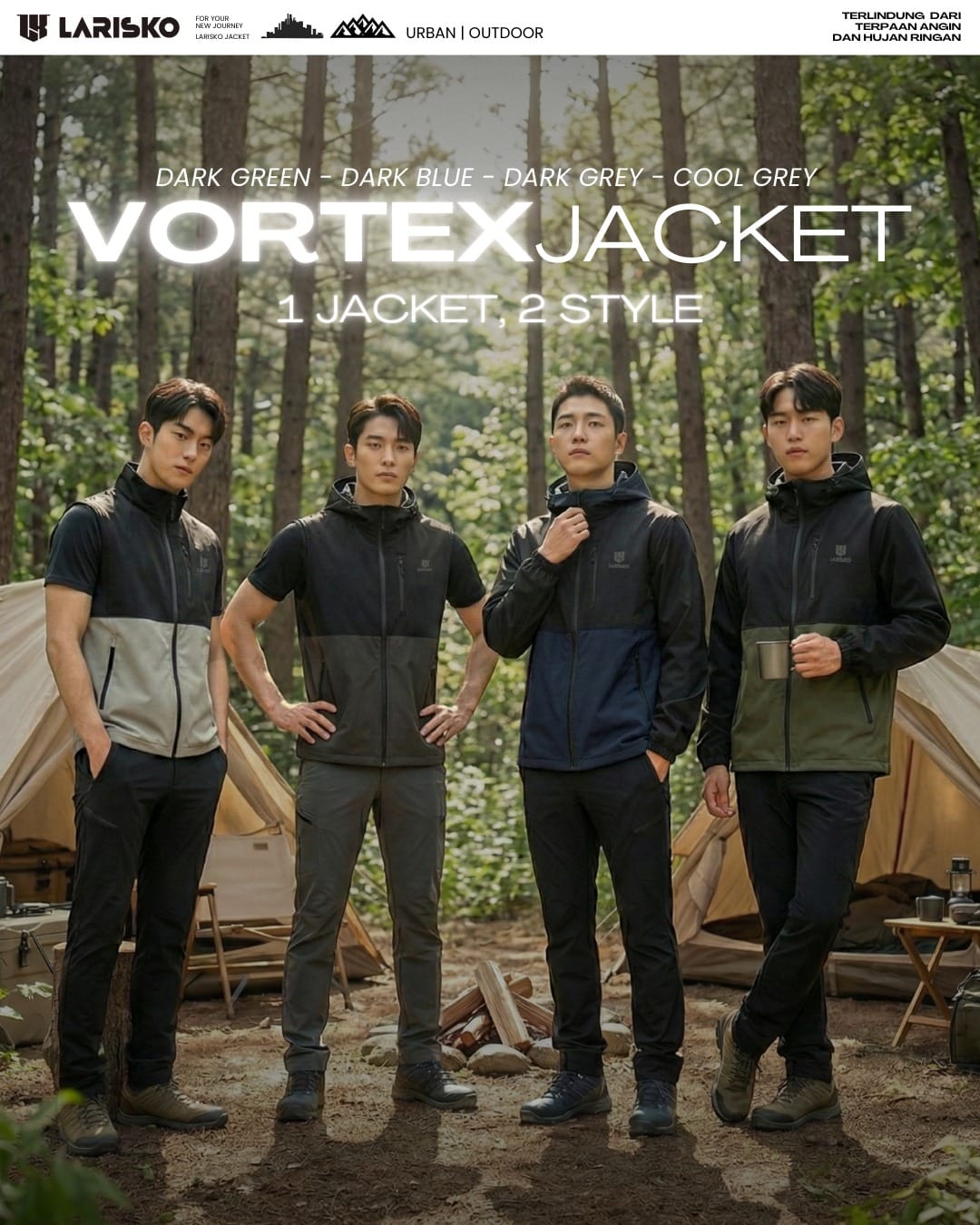 JAKET VORTEX 2 IN 1 logo