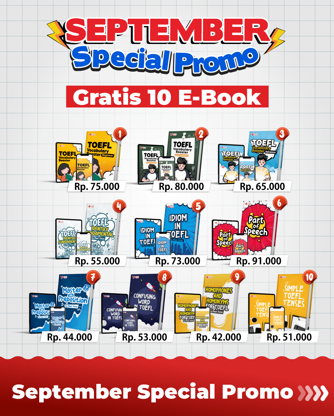 TOEFL - PROMO SEPTEMBER SPESIAL