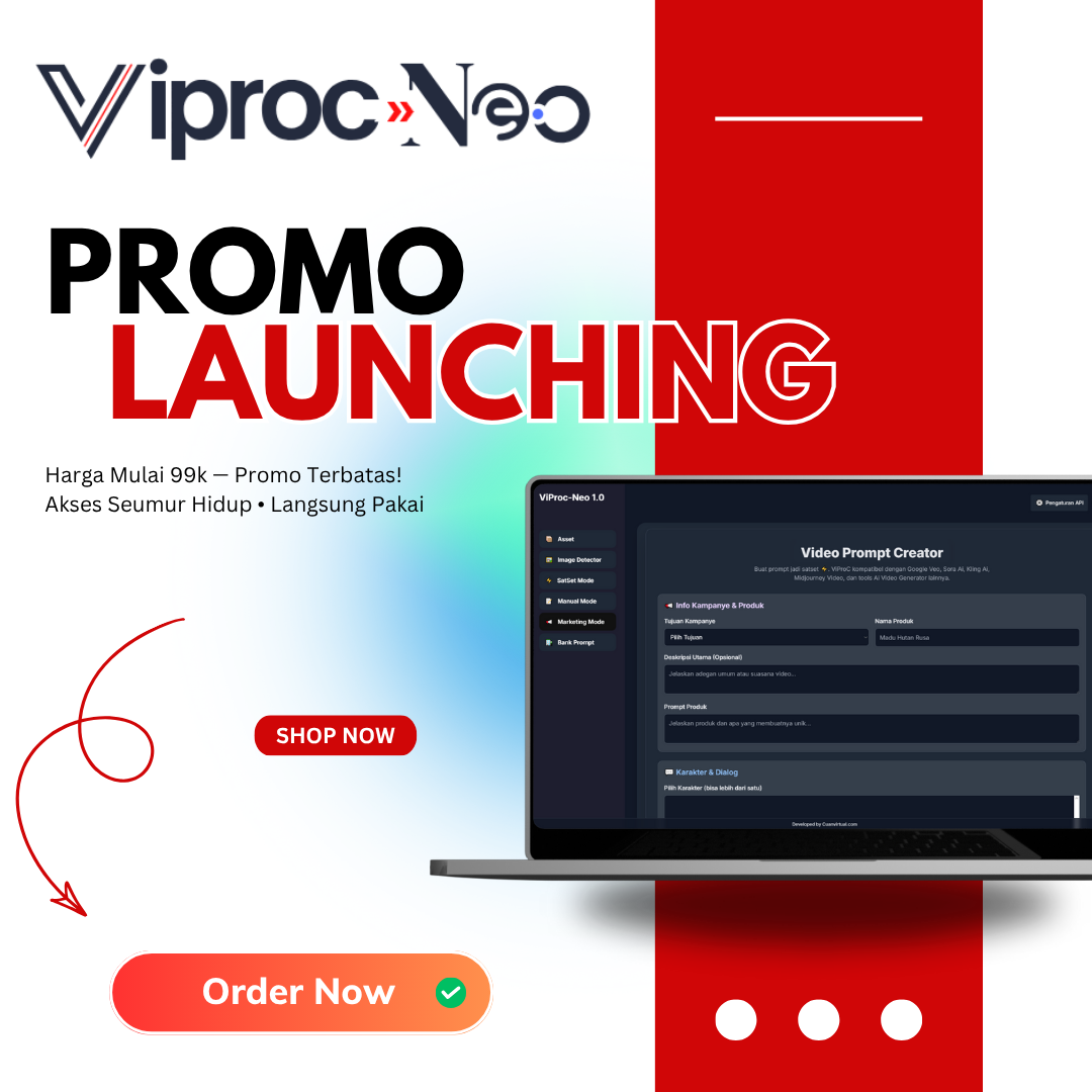 Viproc Neo - Ai Tools Video logo