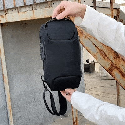 Tas Messenger Kunci Kombinasi Tahan Air Tas Selempang Ransel Isi Ulang ✅ logo