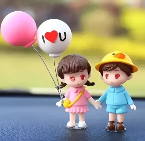 MIniatur Couple Dasboar Mobil logo