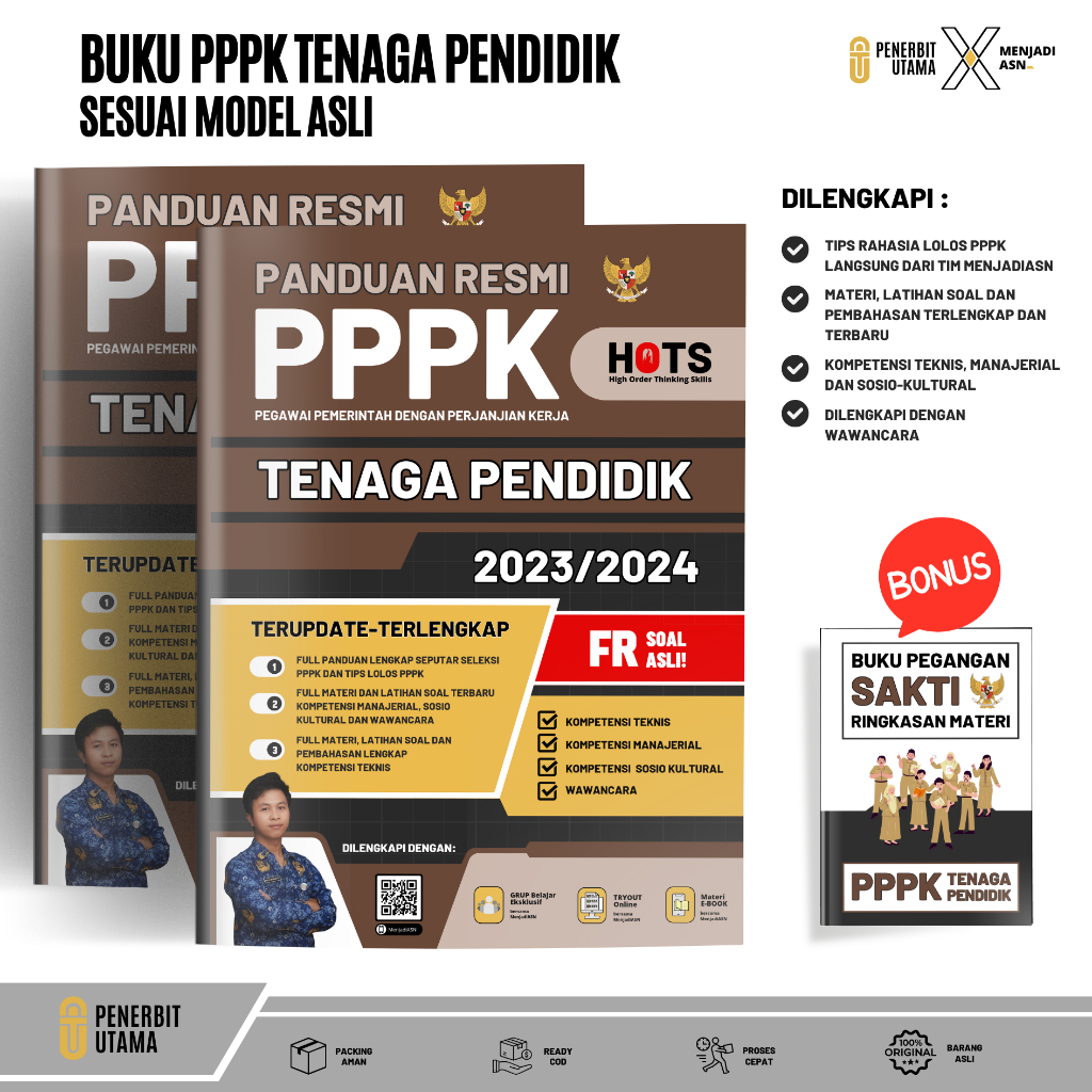 Buku Panduan Resmi PPPK Tenaga Pendidik ✨ logo