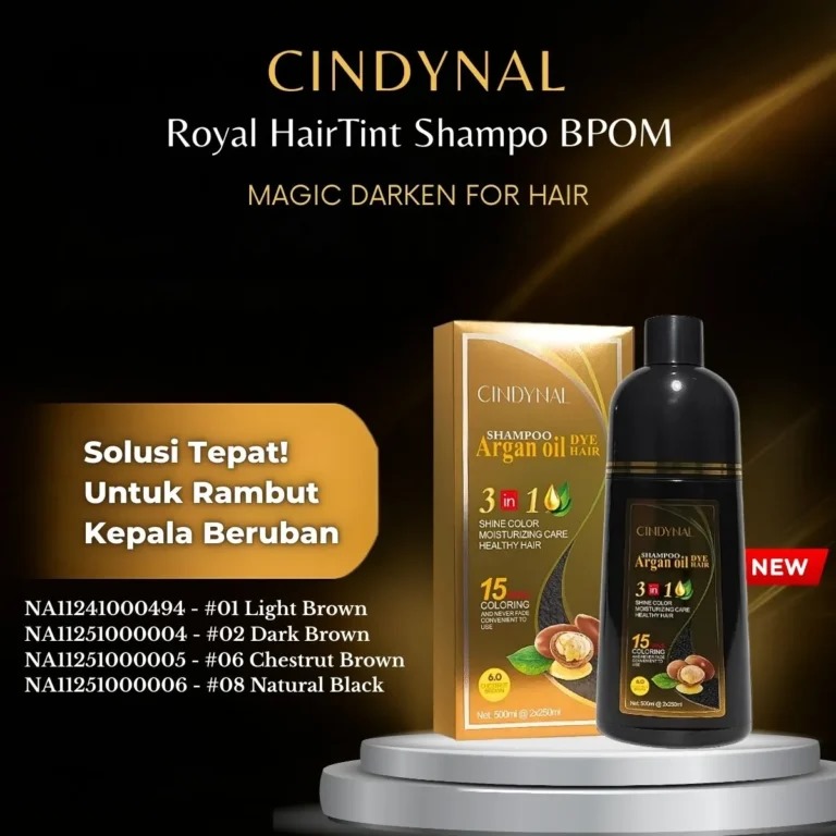 Cindynal Royal HairTint Shampo BPOM MR62-oc