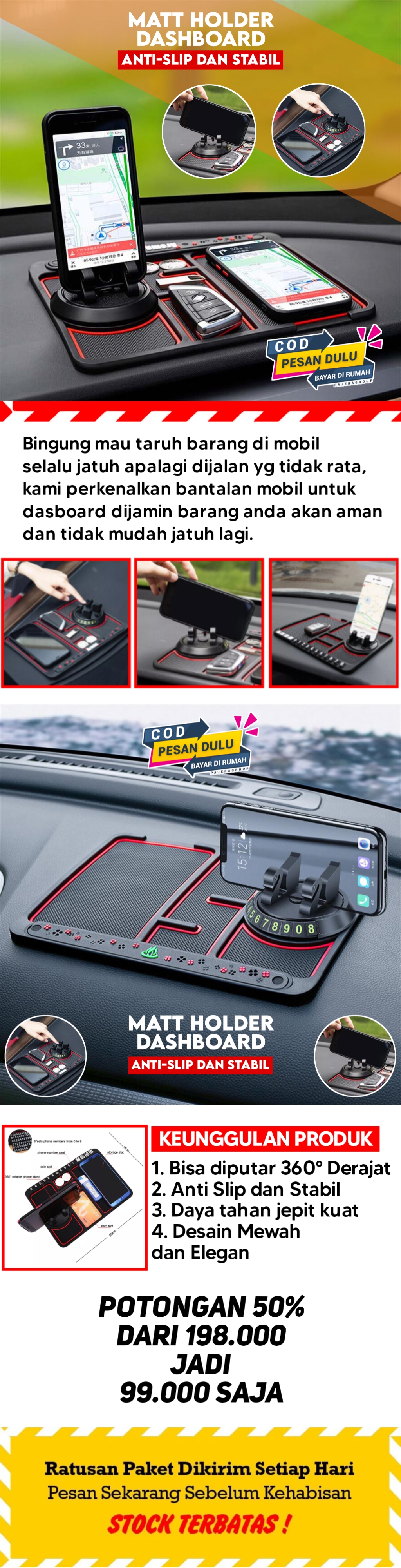 MATT DASHBOARD HOLDER fb logo