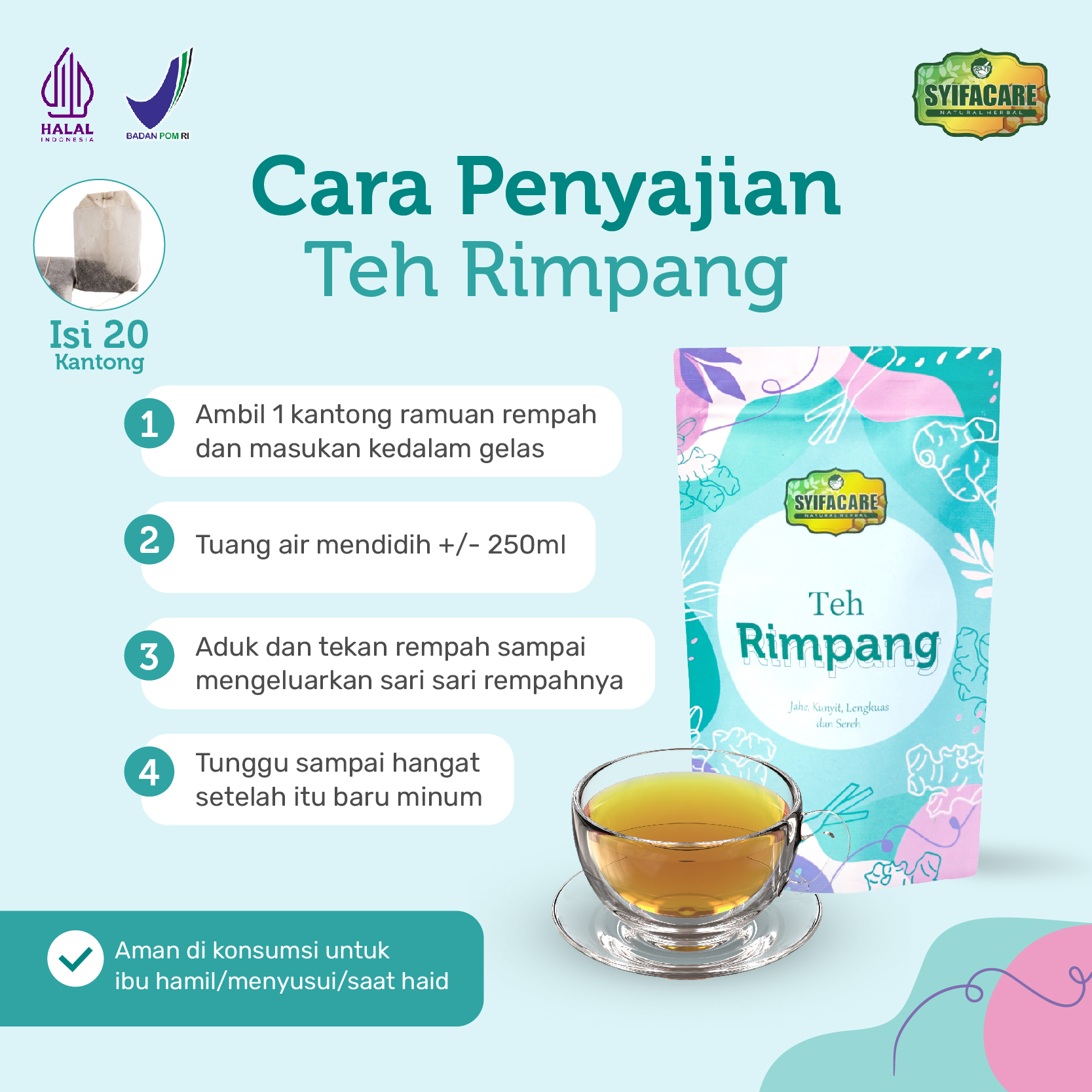 Teh Rimpang Syifacare