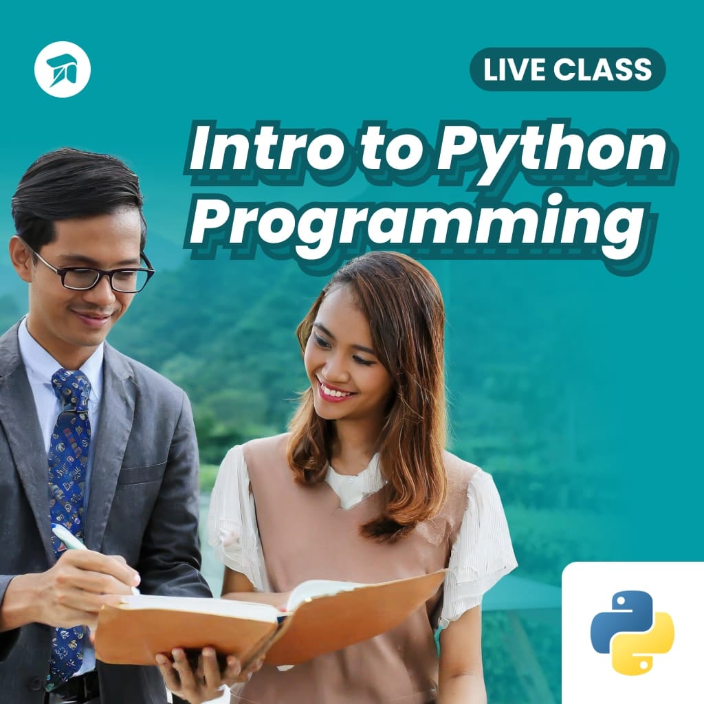 Intro to Python Programming Fast Track logo