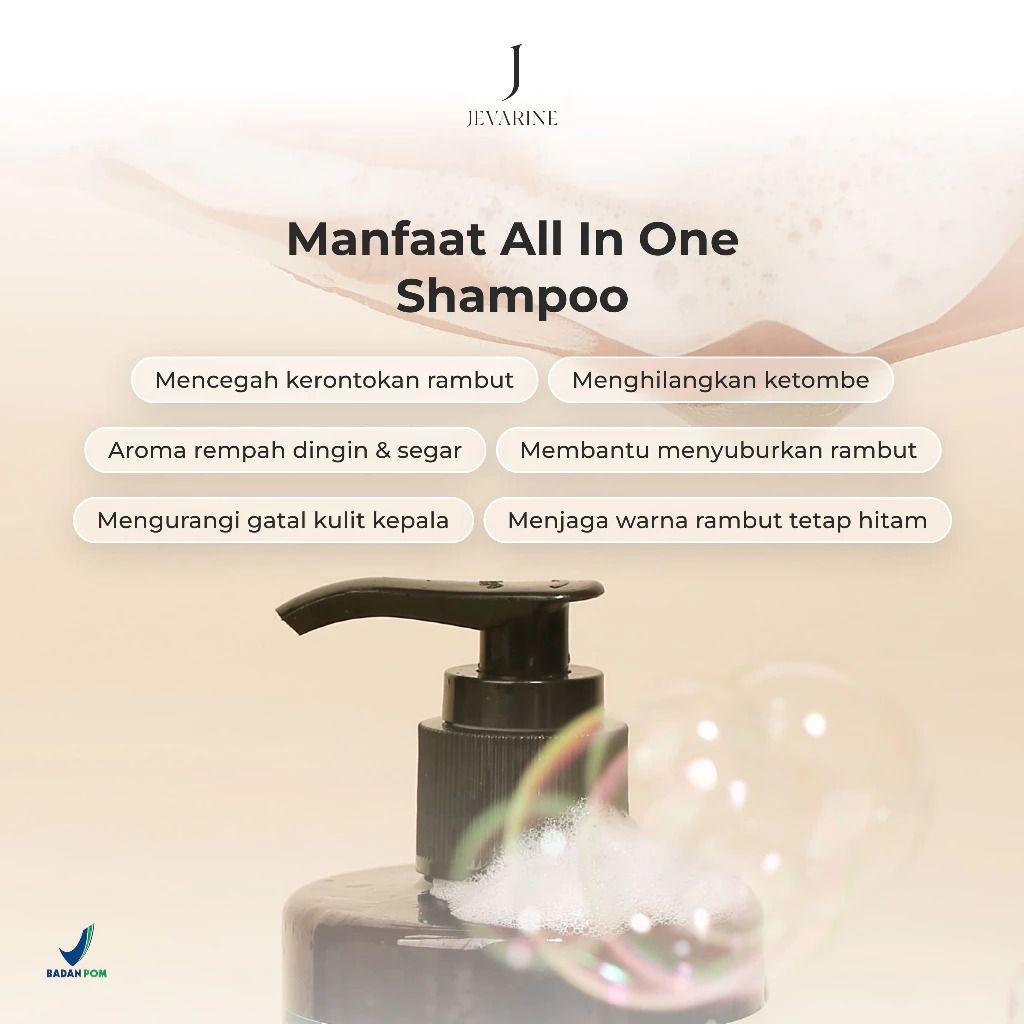 Paket Bundling Shampoo All In One + Hair Serum