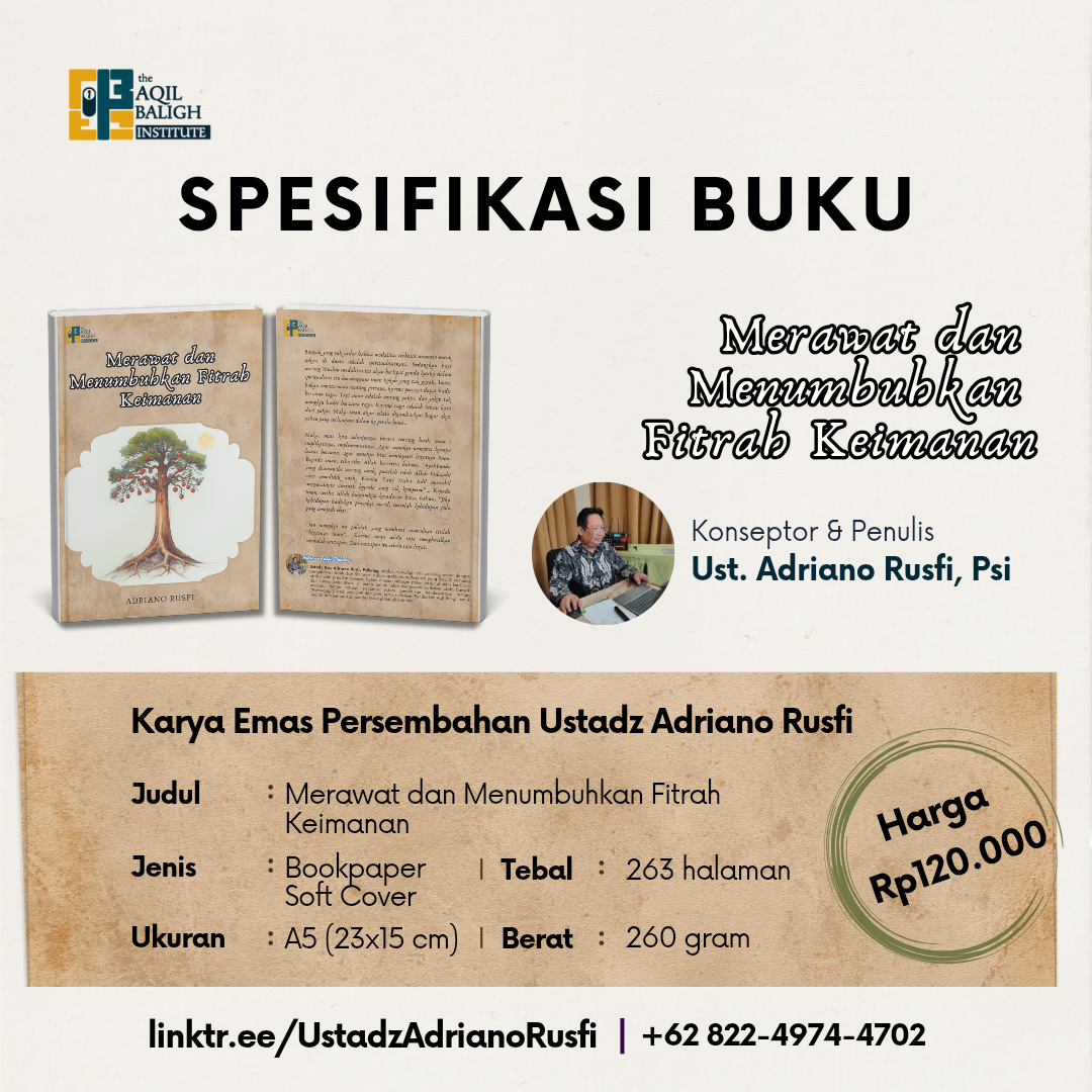 Buku "Merawat dan Menumbuhkan Fitrah Keimanan"