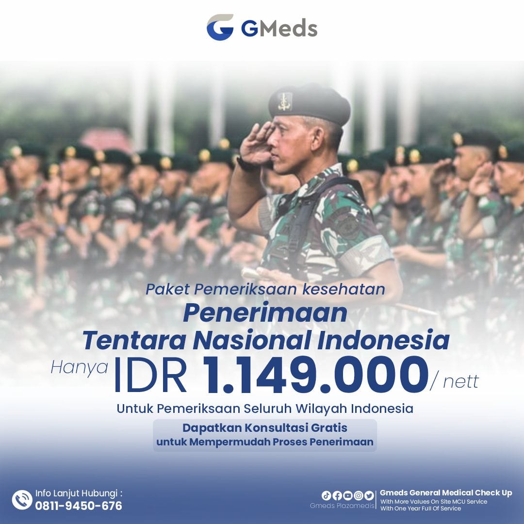 Medical Check Up Untuk Calon Penerimaan TNI (Tentara Nasional Indonesia) logo