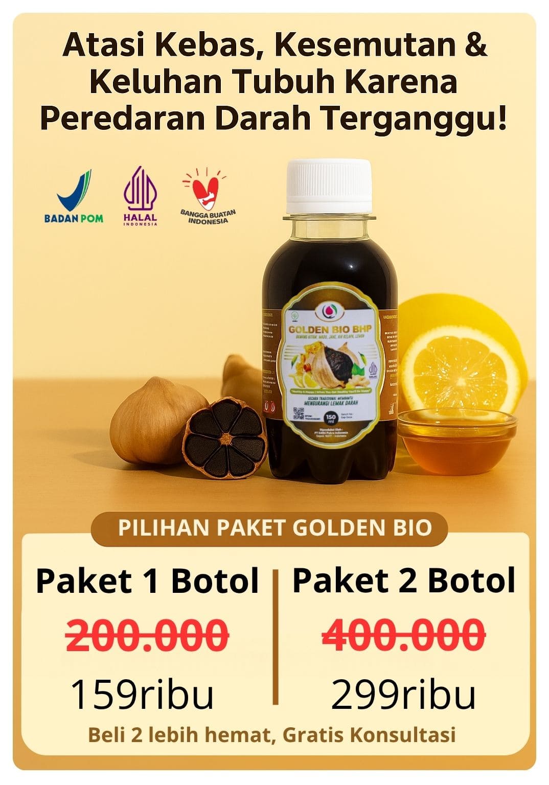 Golden Bio 150 ml logo