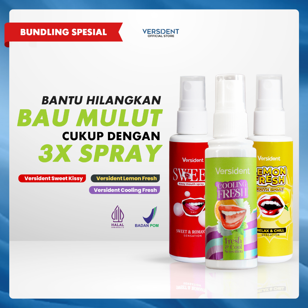 Parfume Mulut Versident Cooling Fresh - Google tmpur