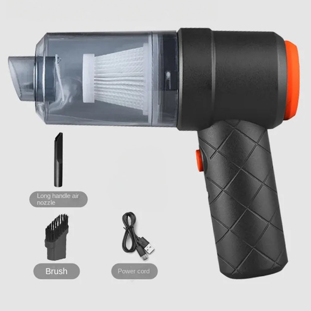 Vacum Cleaner Portable Mini 2In1 Penghisap Penyedot Pembersih Kotoran Debu Lantai Mobil Kasur