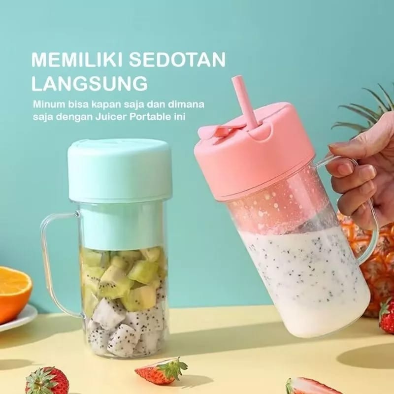 Juicer Portable Sedotan💰