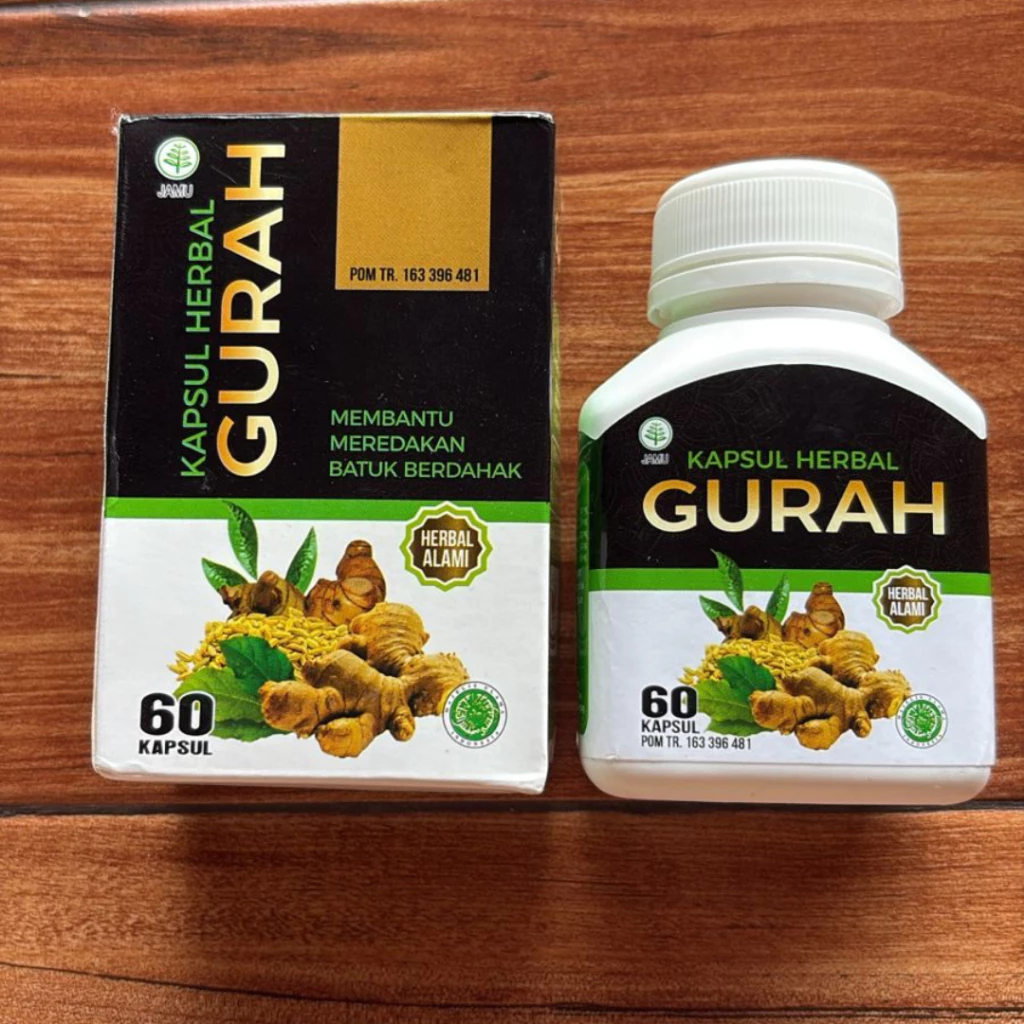 Gurah Kapsul Herbal Original BPOM HALAL - LD logo