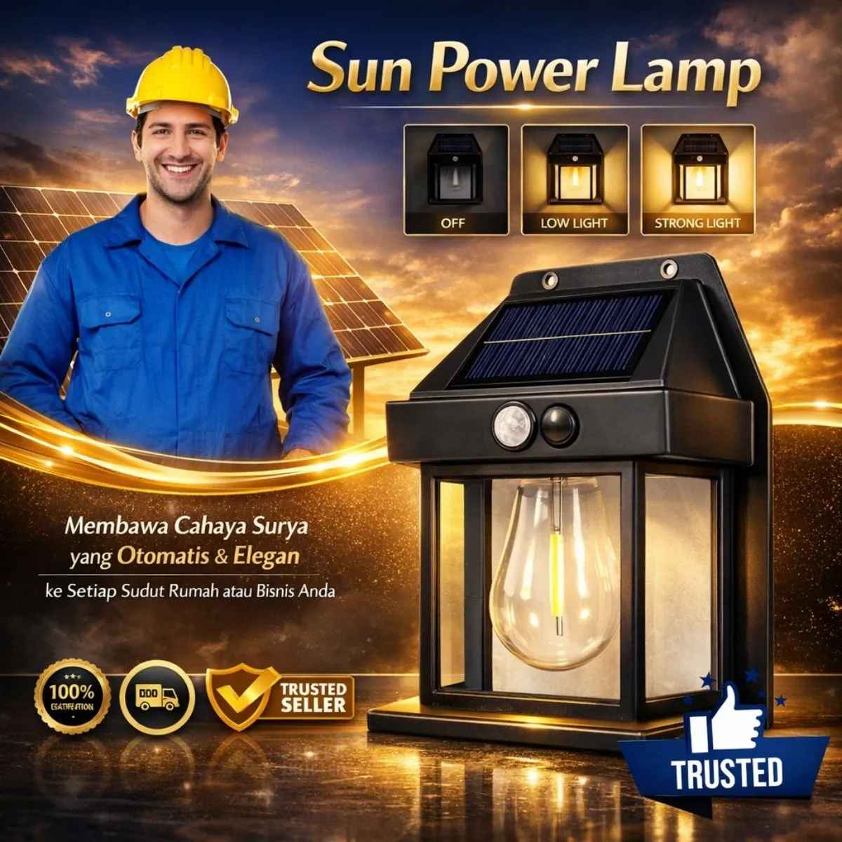 Sun Power LED IB8 GA PRO217 logo