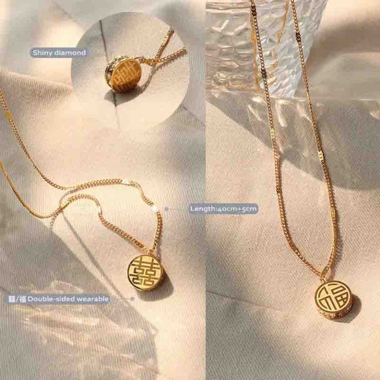 Kalung FU 18 karat ✨