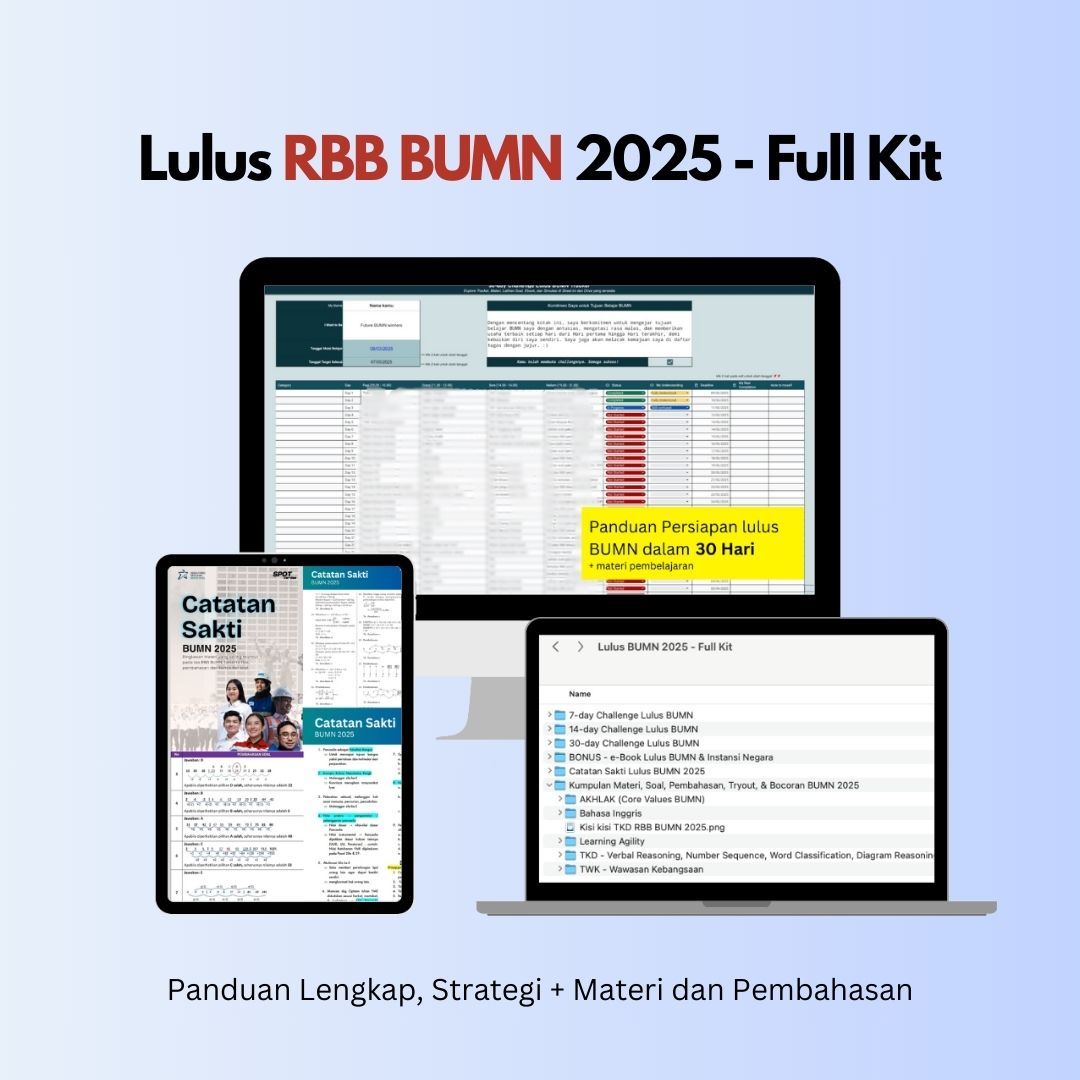 Lulus BUMN 2025 - Full Kit ✅ logo