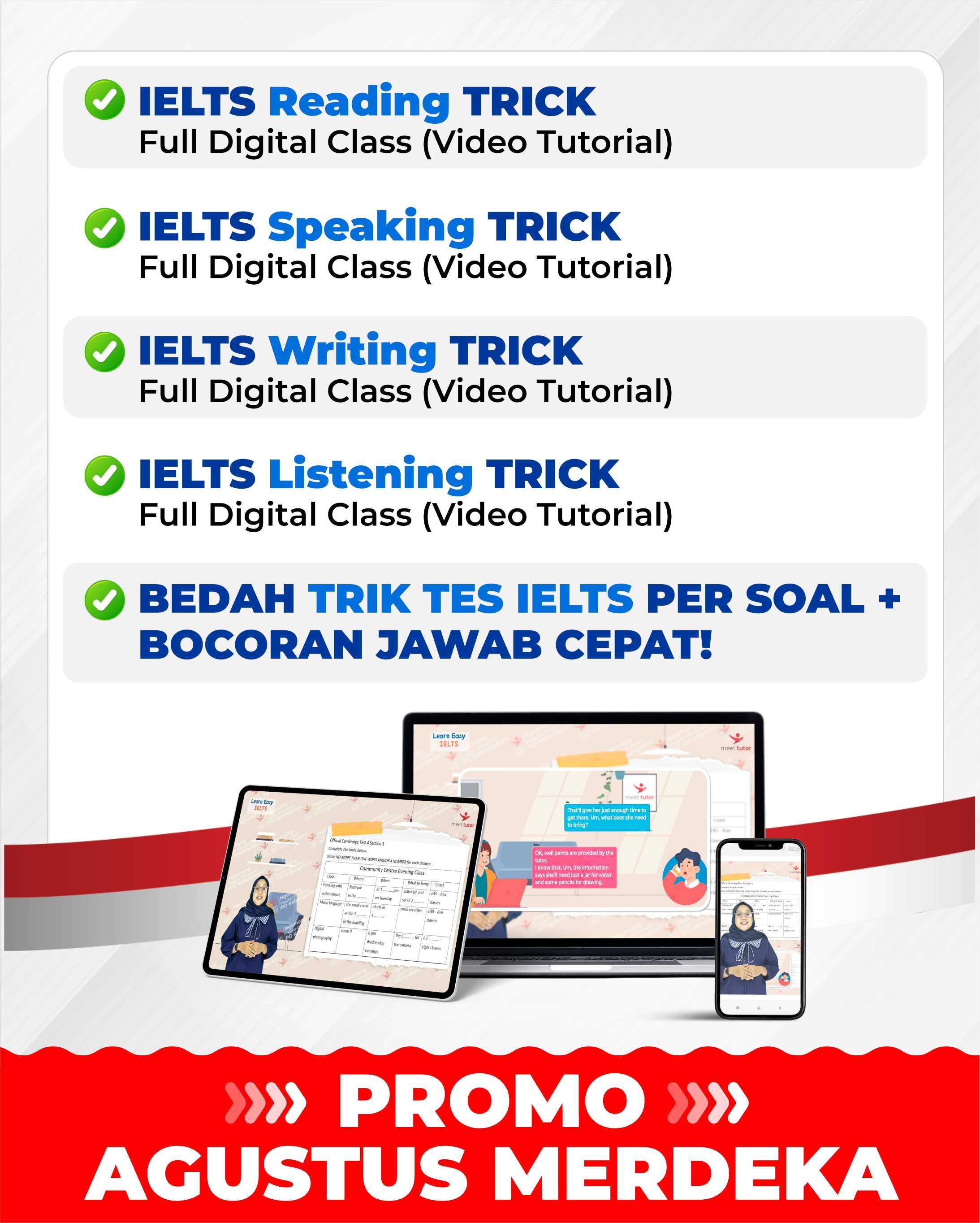IELTS RANGERS - PROMO AGUSTUS MERDEKA