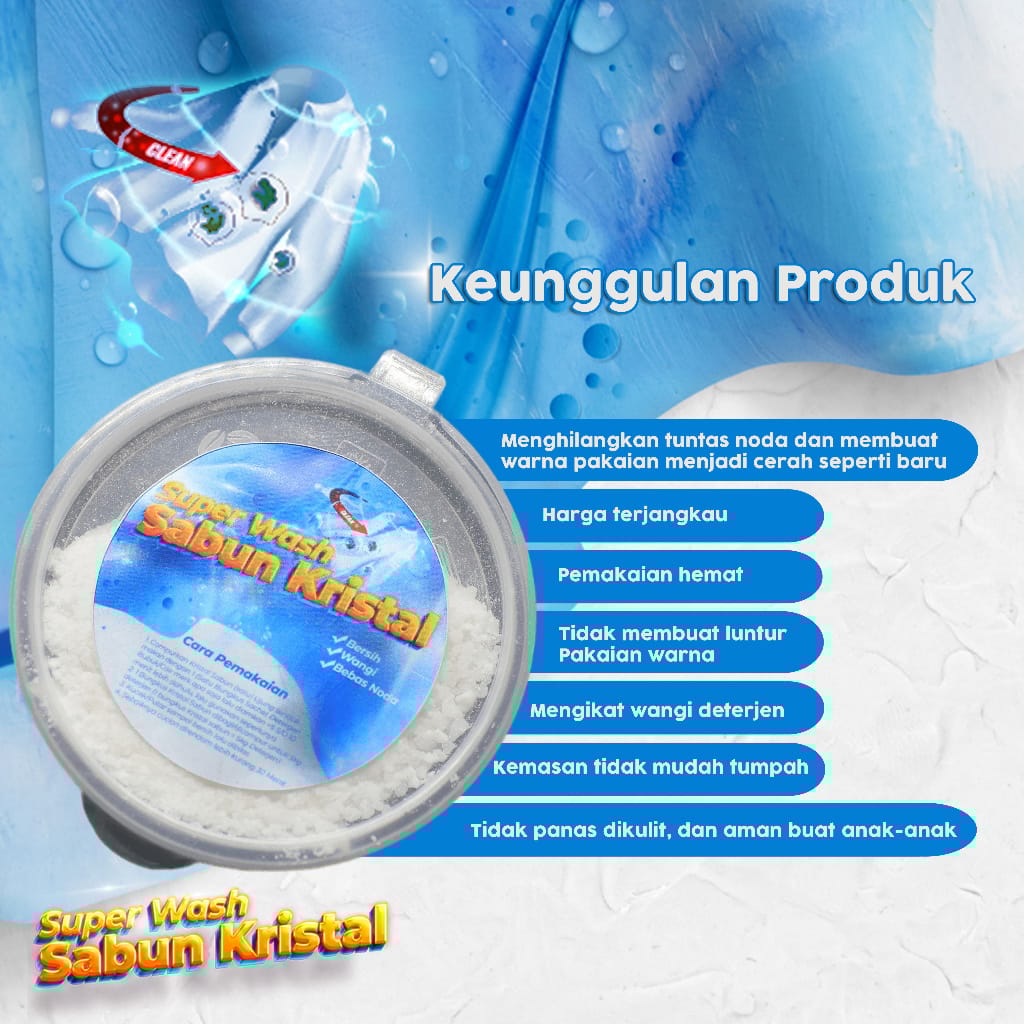 Sabun Super Kristal Cleaning Wash logo