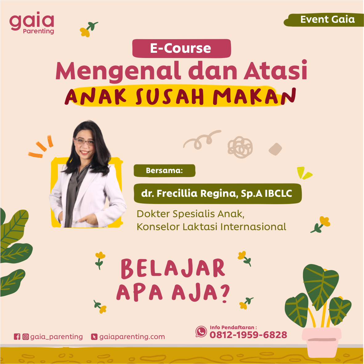 Course MPASI Tepat, Gizi Optimal Cegah dan Atasi Anak Susah Makan logo