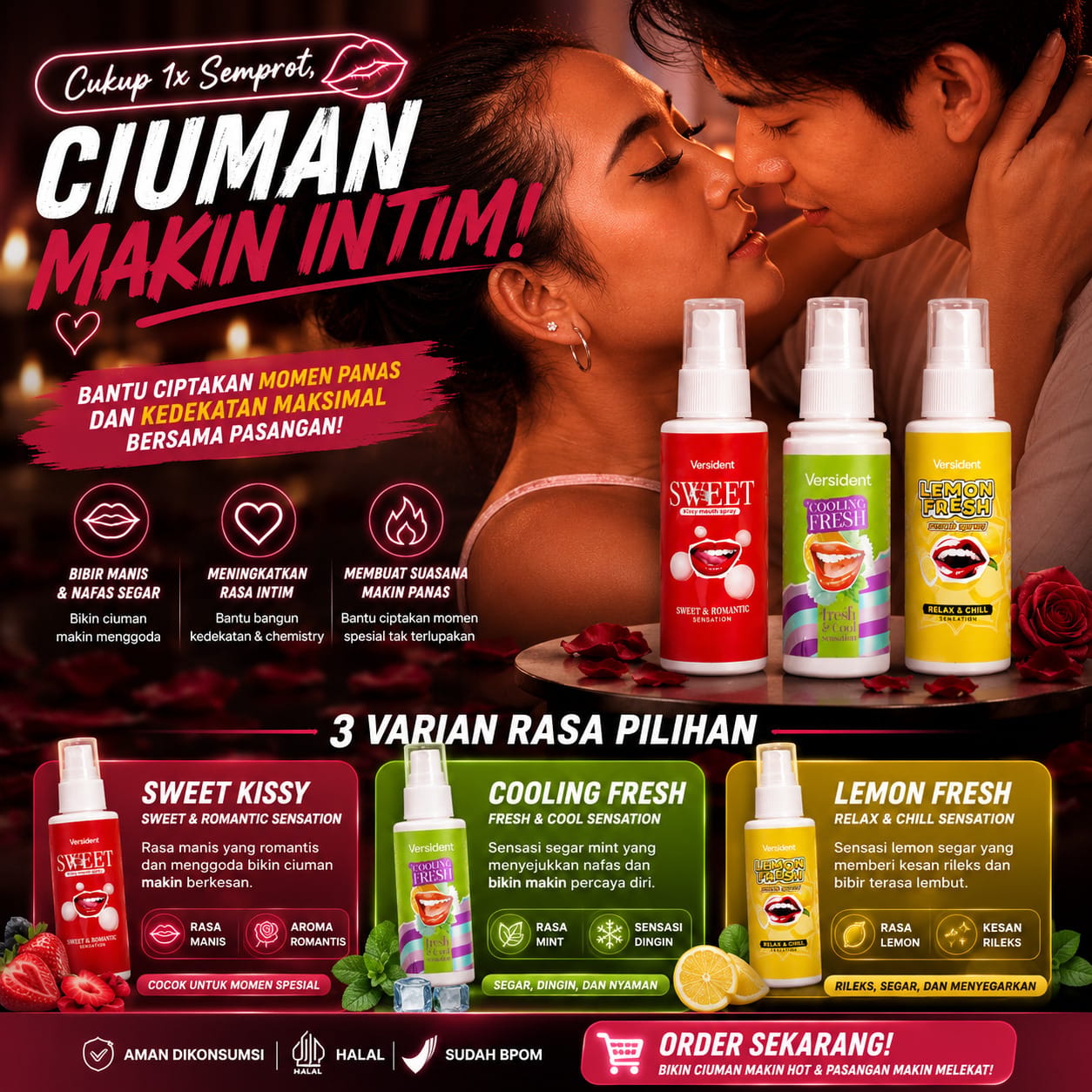 Momen kebersamaan pasangan yang tak terlupakan