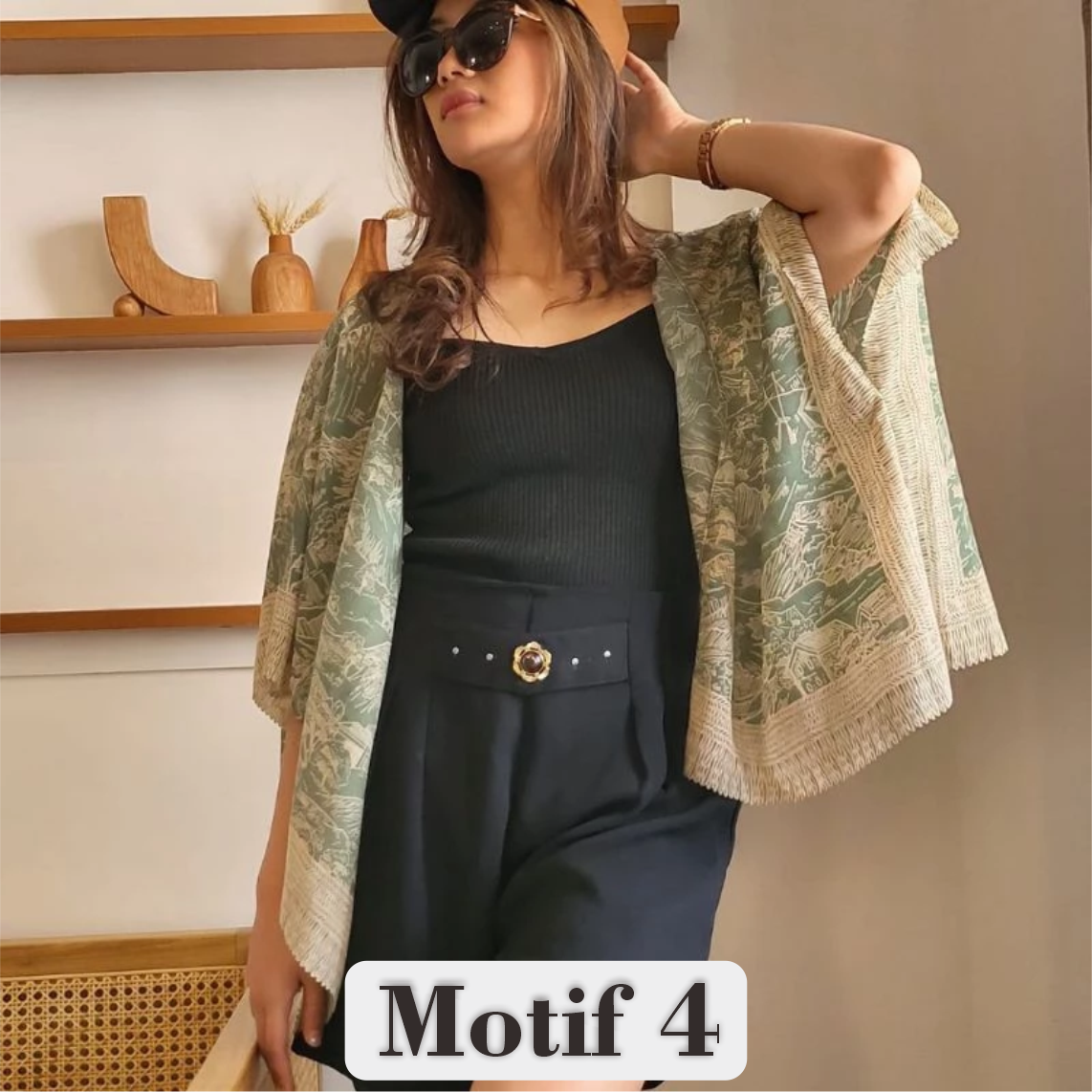 Outer Batwing Motif - Warna Alternatif