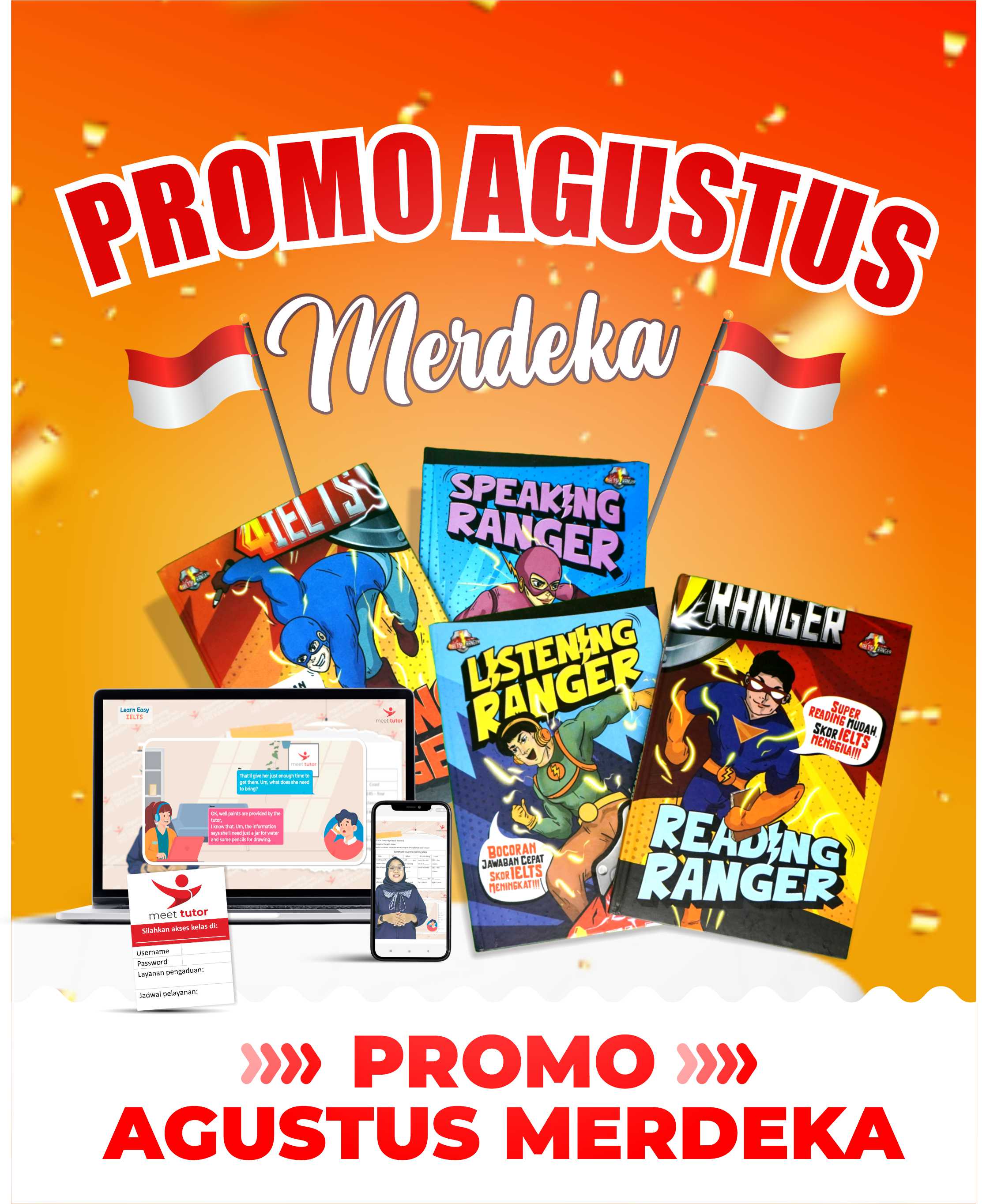IELTS RANGERS - PROMO AGUSTUS MERDEKA logo