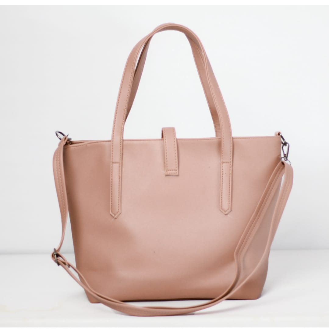 [VELICIA] Ariana Peach Tote Bag