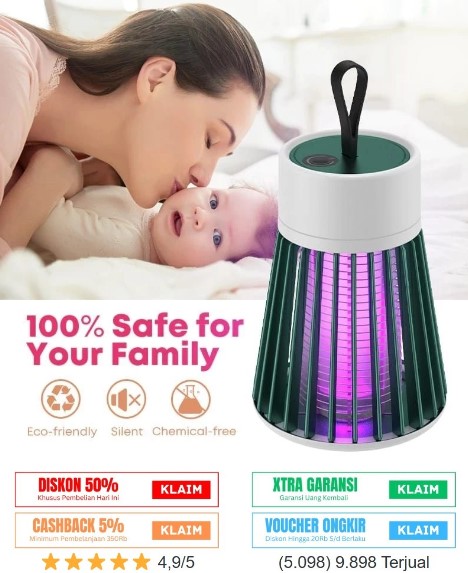 Plug-in Mosquito Killer Nyamuk Dan Serangga FB logo