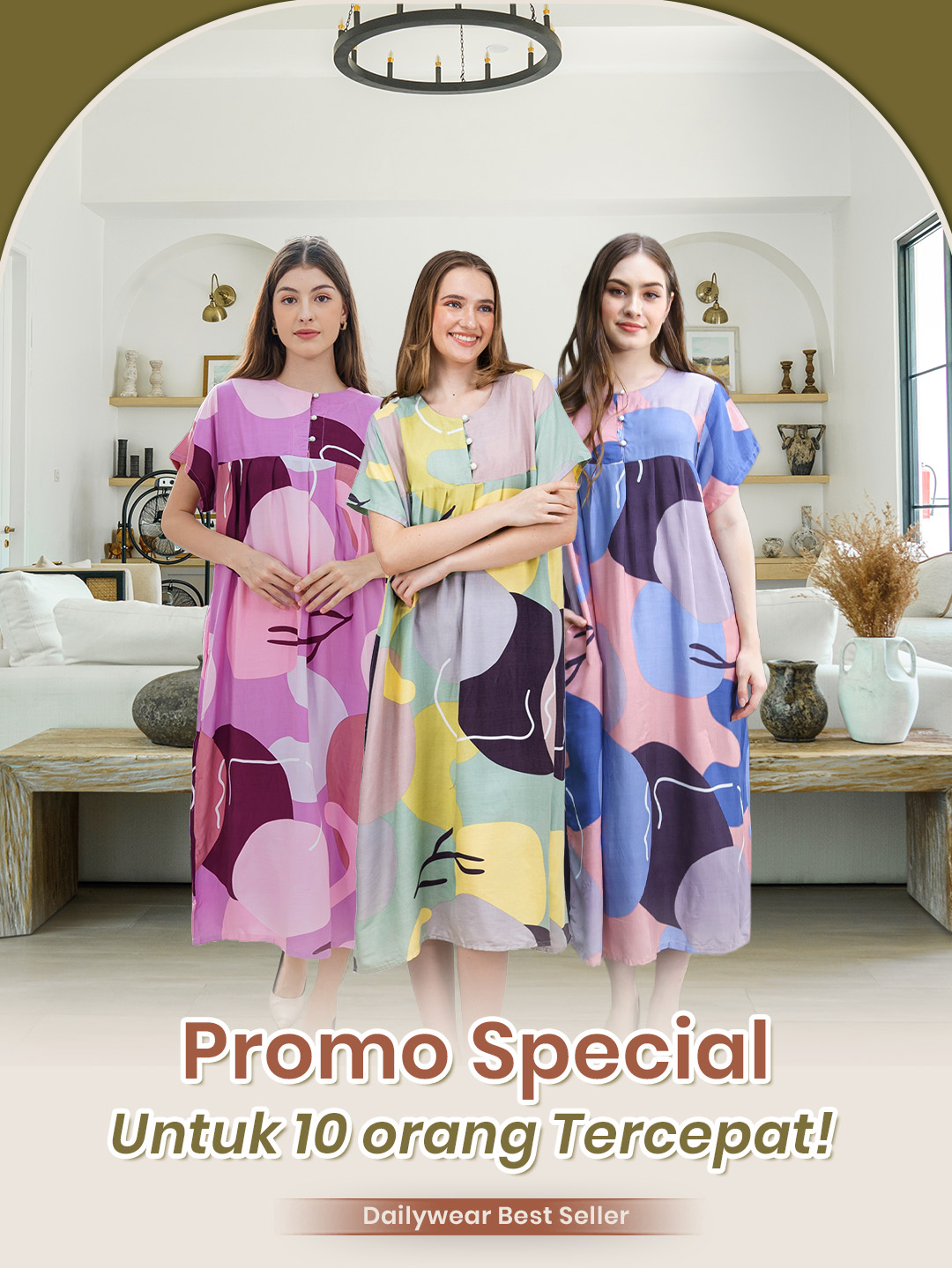 # FADS - Homewear Maxi Azelia (193k-2 Piece) New logo