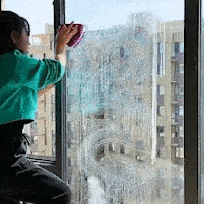 Pembersih Kaca 2 Sisi Magnet  ✨ logo