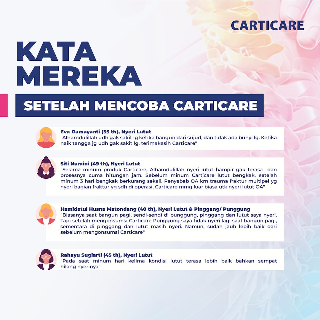 Carticare Suplemen Nyeri Sendi