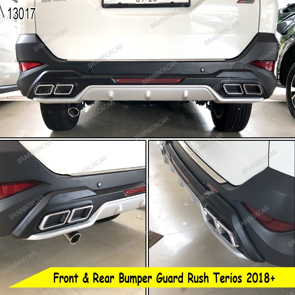 Autocarepro Bumper Guard Toyota Rush 2018+ Daihatsu Terios Tanduk Bumper Mobil