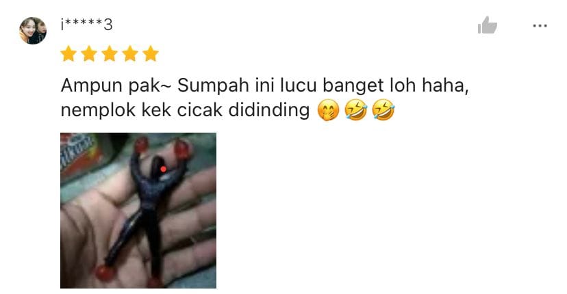 (K) Mainan Lengket Dinding Sticky Wall (Beli 1 Dapat 10)