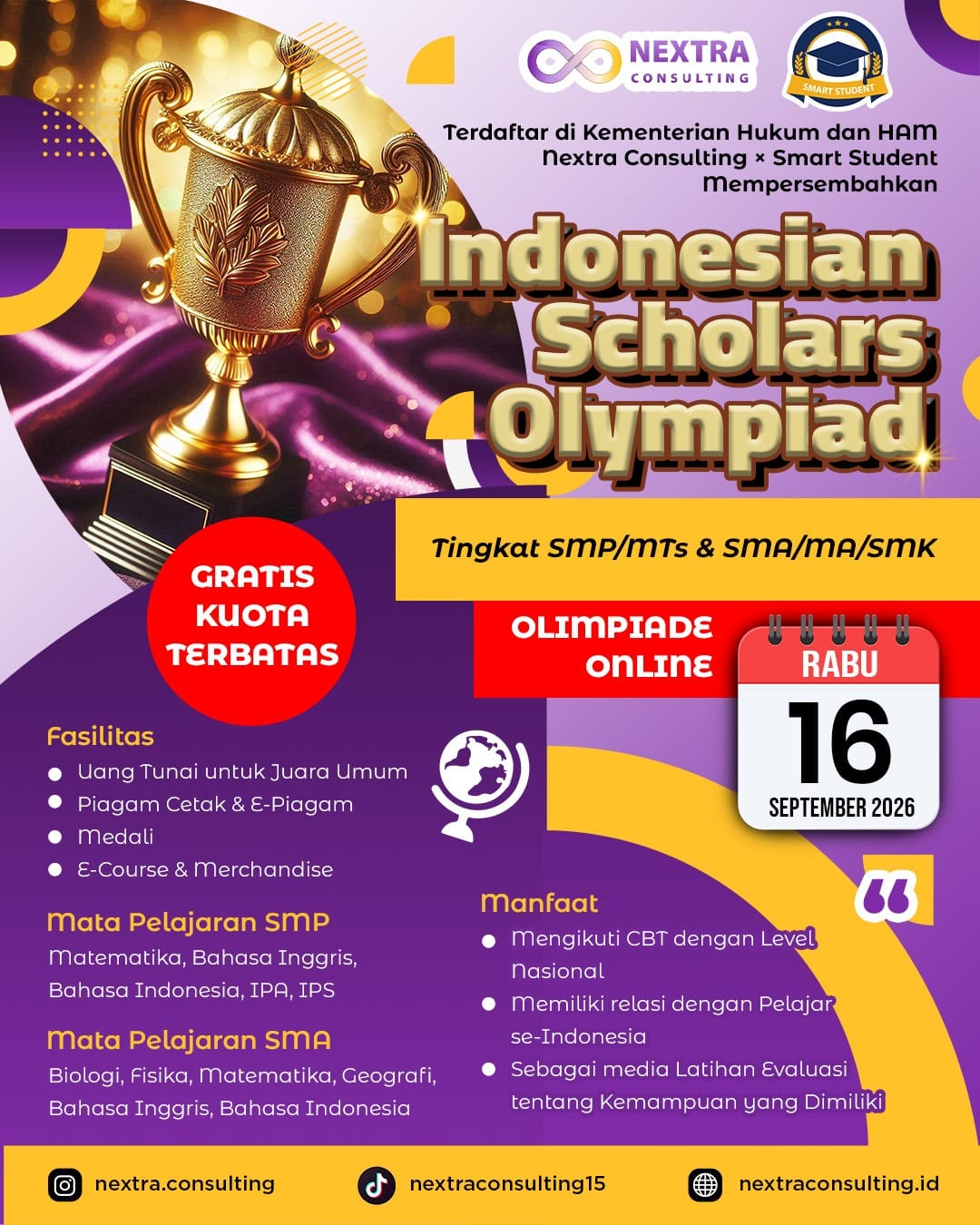 INDONESIAN SCHOLARS OLYMPIAD logo