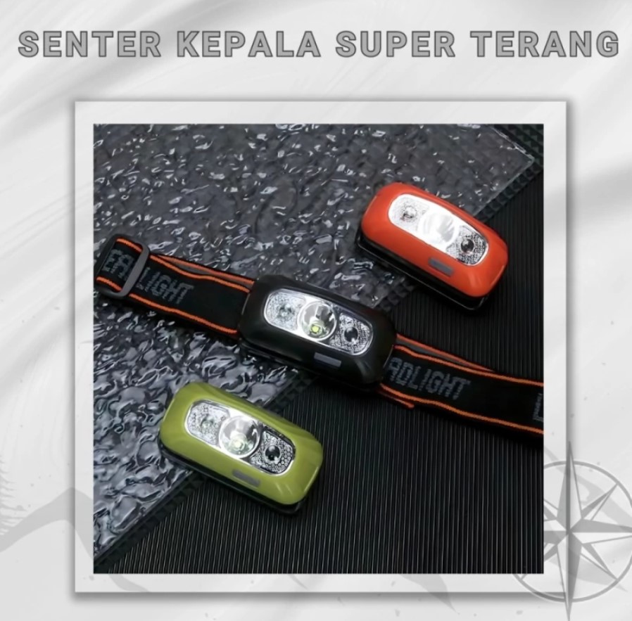 Lampu Kepala LED MINI ⚡ logo